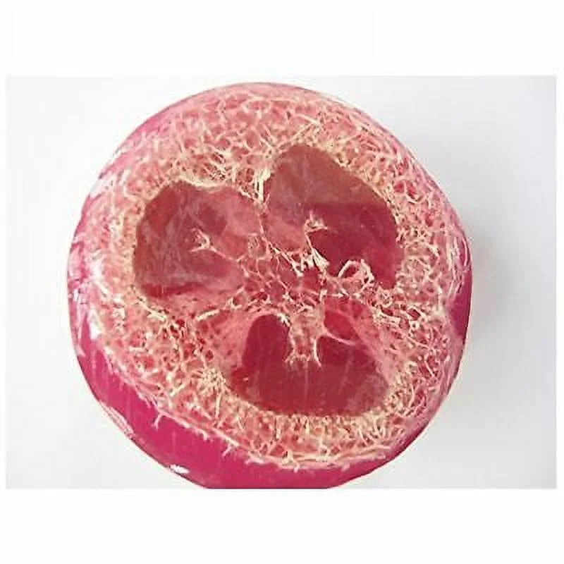 Hawaiian Bubble Shack Loofah Glycerin Soap Lick Me Lilikoi 4 Bars