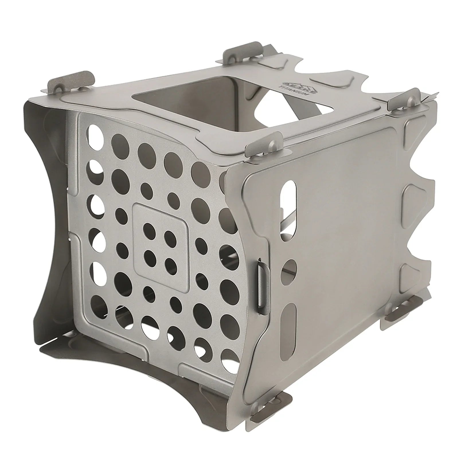 Aeike Wood Burning Backpacking Stove - Portable and Lightweight for Survival Cooking and Picnics - Outdoor Furnace