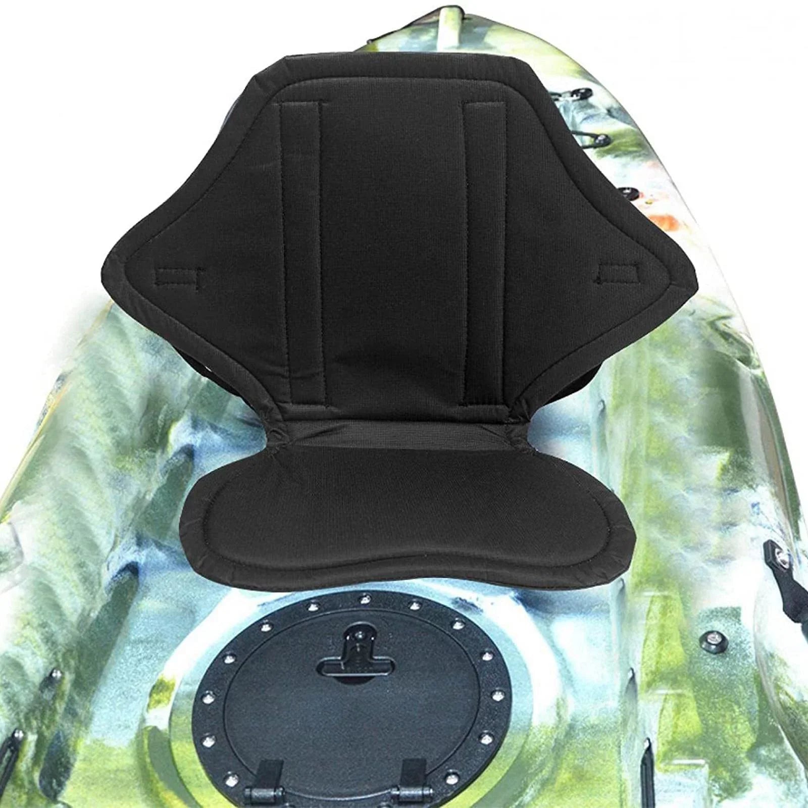 1x kayak Vessel seat Cushion with Storage Bag Universal Back Rest for Paddle Board