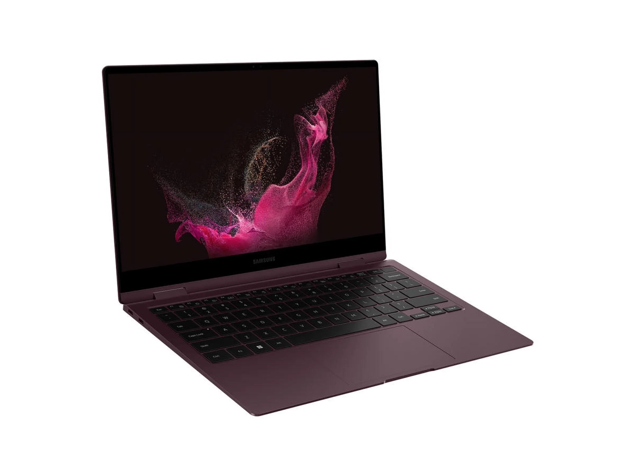 Restored Samsung Galaxy Book 2 Pro 360 15.6" 1TB (Burgundy) 2-in-1 AMOLED Touch Screen Laptop - i7 (Refurbished)