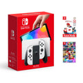 Nintendo Switch™ OLED with Mariokart Deluxe 8 and 128GB Memory Card