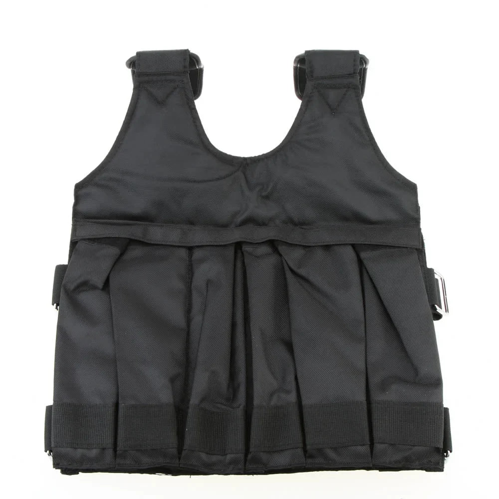 SUTENG Invisible Weightloading Sand Clothing - Adjustable Weighted Vest for Exercise and Boxing Training, Max Loading 50kg