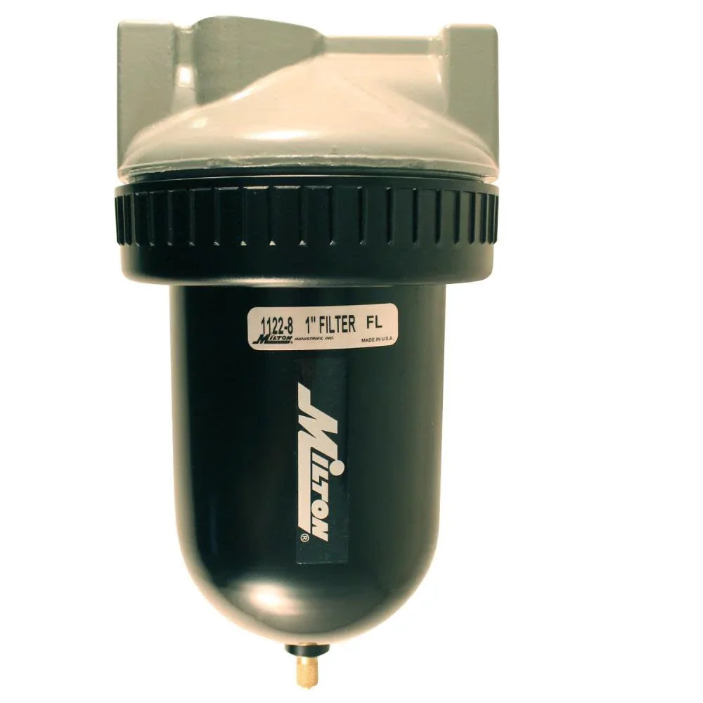 Milton 1" NPT Compressed Air Overnight Moisture Water Filter Trap