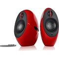 Edifier E25 Luna Eclipse - Speakers - for PC - wireless - Bluetooth - 74 Watt (total) - 2-way - Red, Holiday Gift