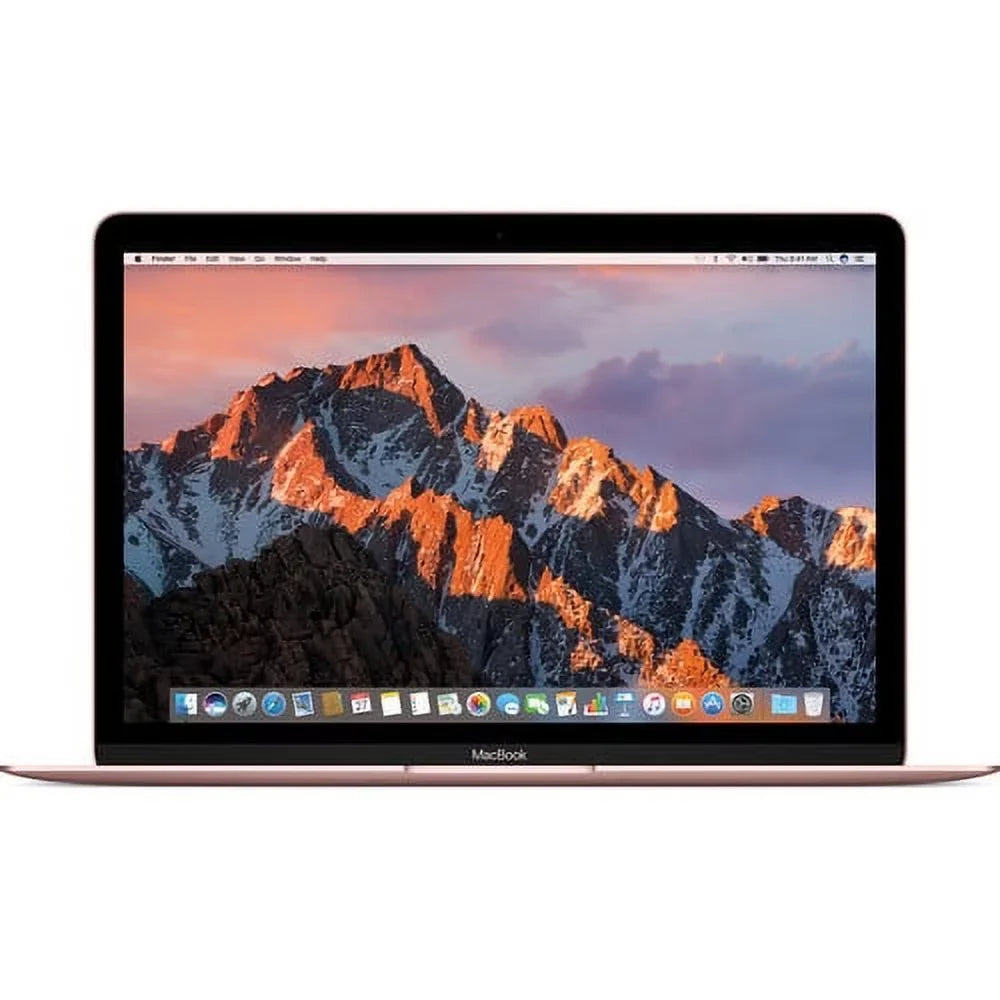Restored Apple MacBook 12" M3 1.20GHz 8GB RAM 256GB SSD MNYM2LL/A - Rose Gold (Refurbished)