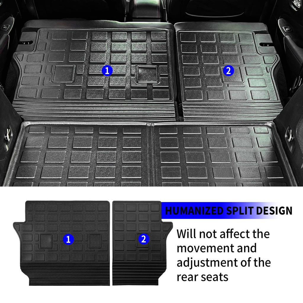 Fit 2019-2023 Jeep Cherokee Cargo Liner Trunk Mat Back Seat Shield Protector 2022 Jeep Cherokee Accessories