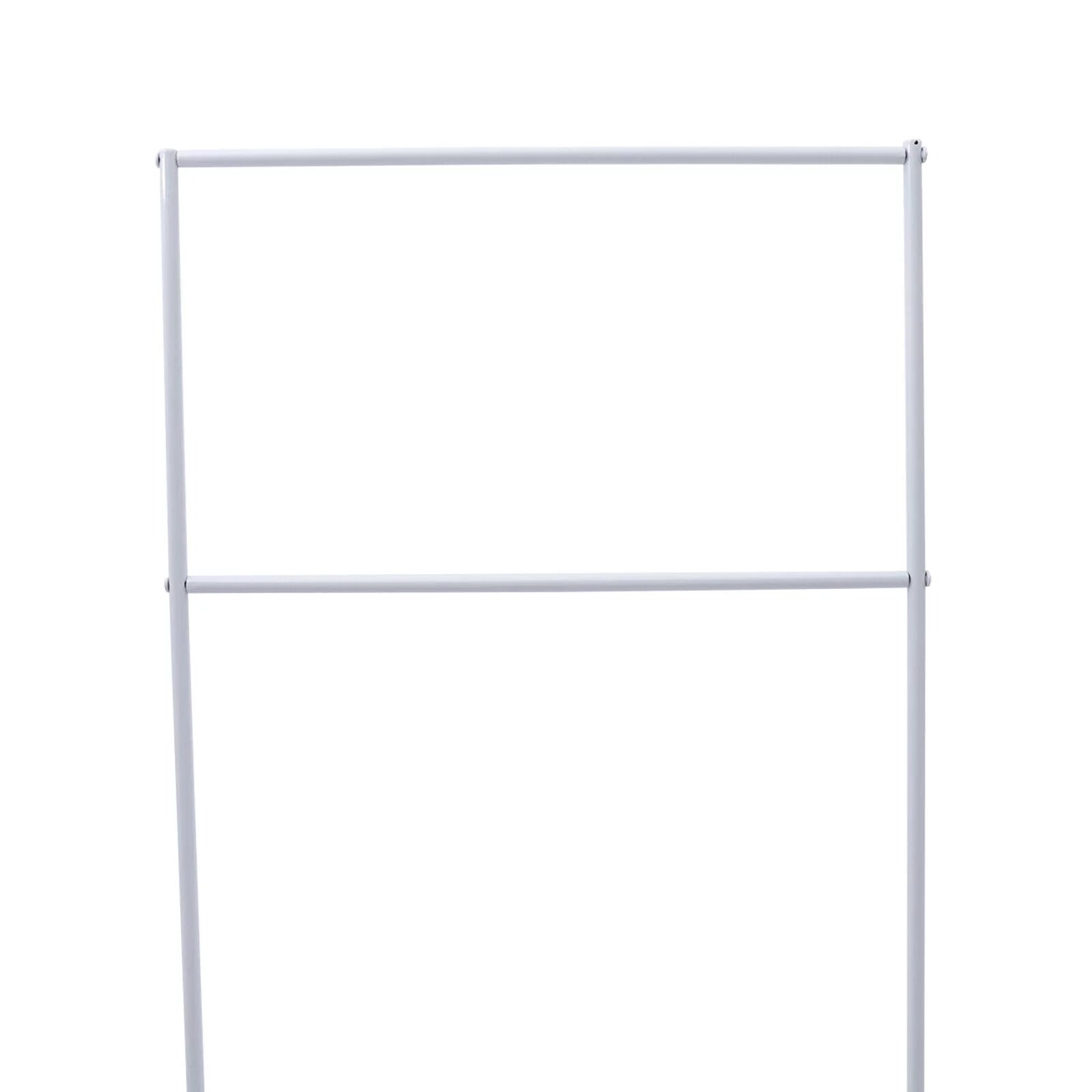 White/Golden Wedding Arch Rectangle Backdrop Stand Iron Balloon Flower Display Frame Decor