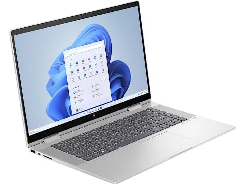 HP Envy X360 2-in-1 2023 Business Laptop 15.6" FHD IPS Touchscreen 10- i7-1355U 16GB LPDDR5 512GB SSD Iris Xe Graphics Thunderbolt 4 Wi-Fi 6E Backlit Keyboard Win 10 Home w/ONT 32GB USB