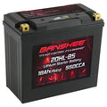 Banshee 20L-BS LiFePO4 Motorsports Battery Fitting with Yamaha VX1100D WaveRunner V1 Sport 2015 to 2015