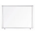 30 x 26.5 in. Waterproof Outdoor Magnetic Dry Erase Enclosed Board, Holds 6 Letter Size Sheets