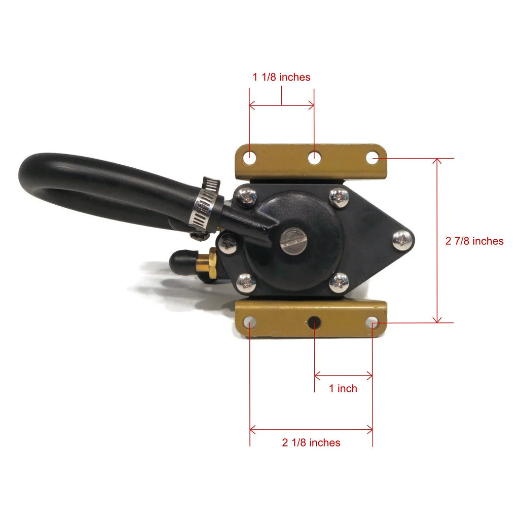 The ROP Shop | VRO Conversion Fuel Pump For 1996 Evinrude 50 HP BJ50DTLEDC, J50DTLEDC Outboards