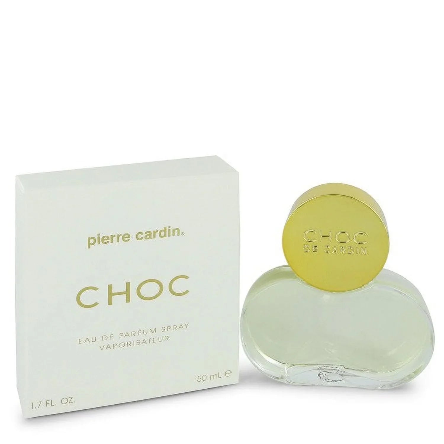 Choc De Cardin by Pierre Cardin Eau De Parfum Spray 1.7 oz for Women Pack of 4