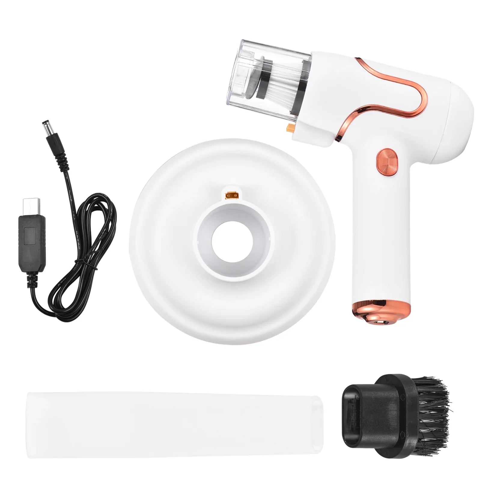 Lixada UV Sterilization Handheld Bed Mattress Vacuum Cleaner for Deep Cleaning Carpets Sofa Couch Mint Hair Dust Removal Strong Suction 8000 Times/Min Machine