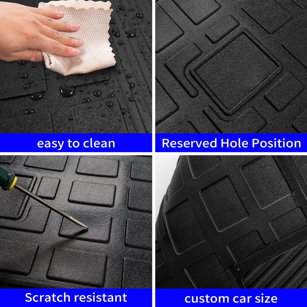 Fit 2019-2023 Jeep Cherokee Cargo Liner Trunk Mat Back Seat Shield Protector 2022 Jeep Cherokee Accessories