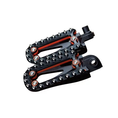 Fasst Impact Adventure Pegs Black/Orange for KTM 1090 Adventure R 2017
