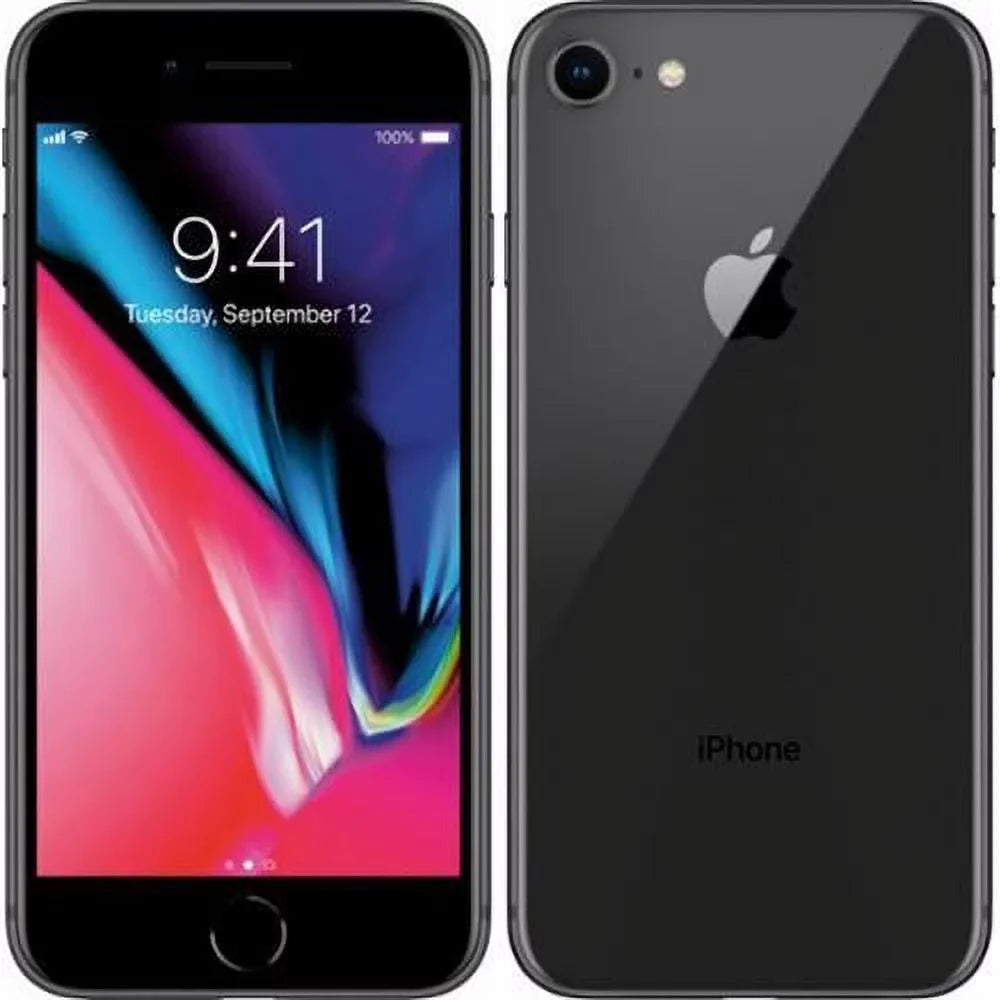 Restored Apple iPhone 8 A1863 (Fully Unlocked) 64GB Space Gray (Refurbished)