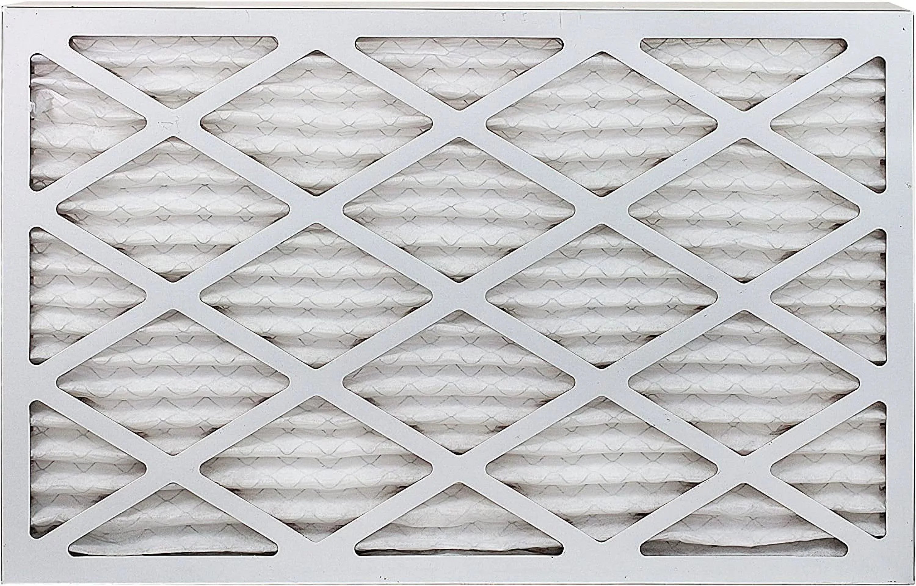 Filterbuy 12x24x1 MERV 13 Pleated HVAC AC Furnace Air Filters (12-Pack)