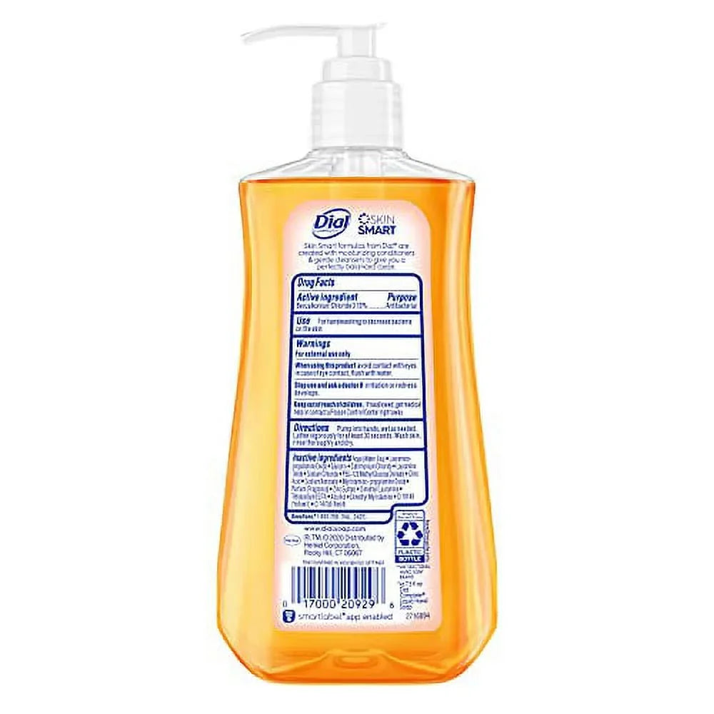 Dial Complete Antibacterial Liquid Hand Soap, Gold, 11 fl oz (Pack of 4)