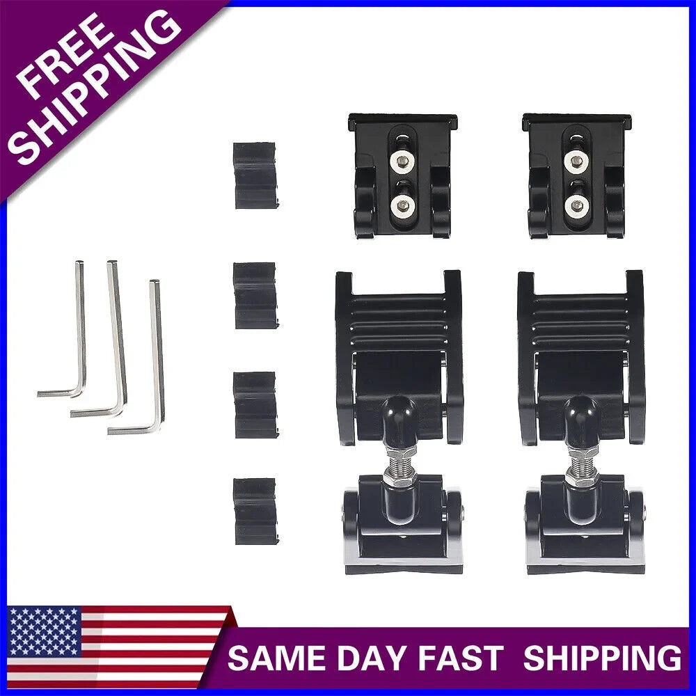 JLLOM Premium Hood Latch Lock Catch Set for Jeep Wrangler JK 07-18 - Reliable Protection and Peace of Mind