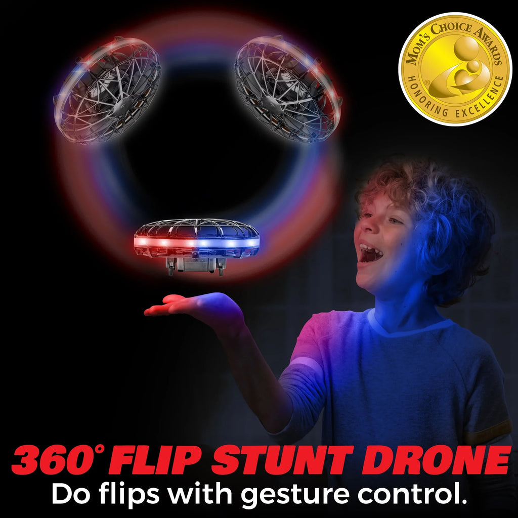 Force1 Scoot Mini UFO Drone | Kids Aerial Mini Drone Hand Controlled Indoor Flying Hover Ball with LED Lights Toy for Boys and Girls