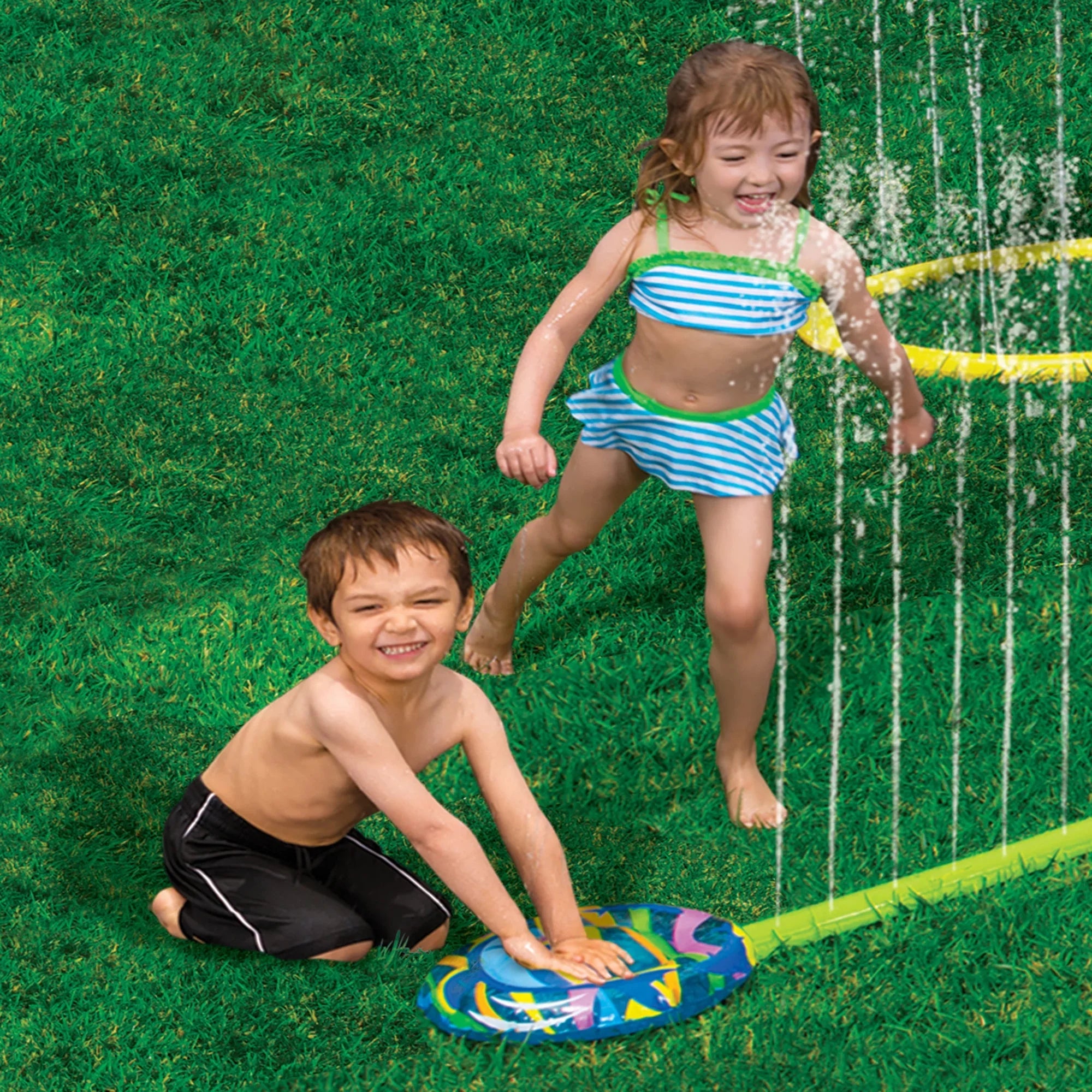 Banzai Splash 'N Slide Sprinkler Park - 6 Refreshing Sprinkler Activities