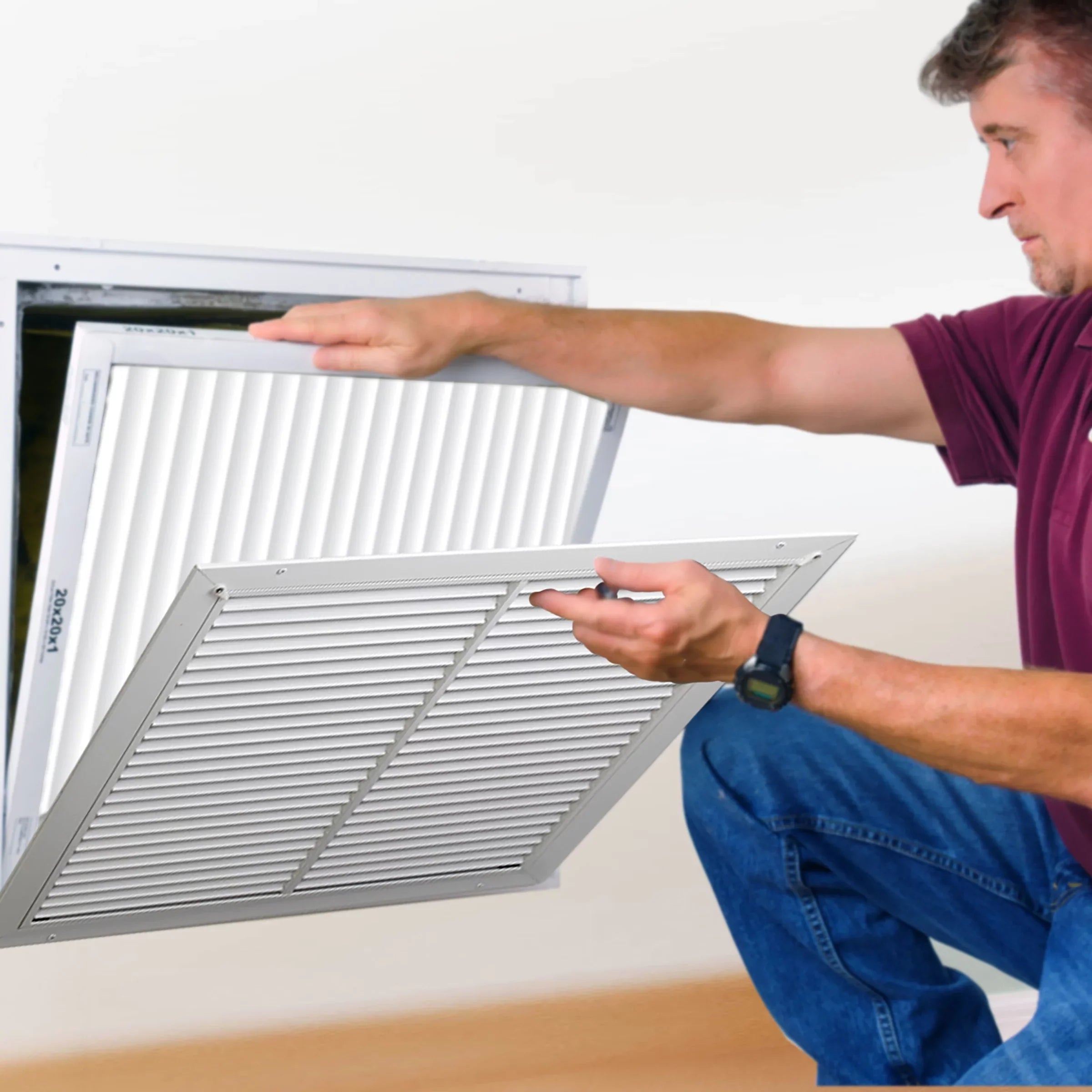Honeywell 16x20x1 MERV 12 Pleated HVAC Furnace Air Filter -4 Pack