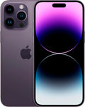 Restored Apple iPhone 14 Pro Max 128GB Deep Purple LTE Cellular MQ8R3LL/A (Refurbished)