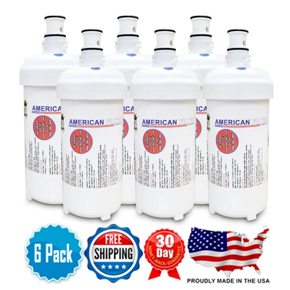 AFC Brand , Water Filters , Model # AFC-HC351S , Matching with 3M® AquaPure® HC355-S - 6 Filters - Made in U.S.A.
