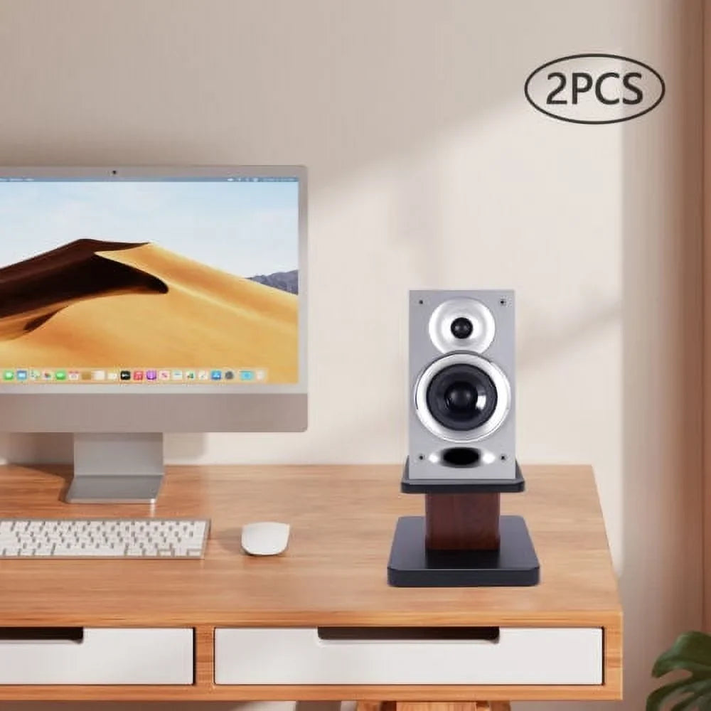 2 Packs Studio Monitor Stands Speaker Holder Desktop Speaker Stands For Studio
