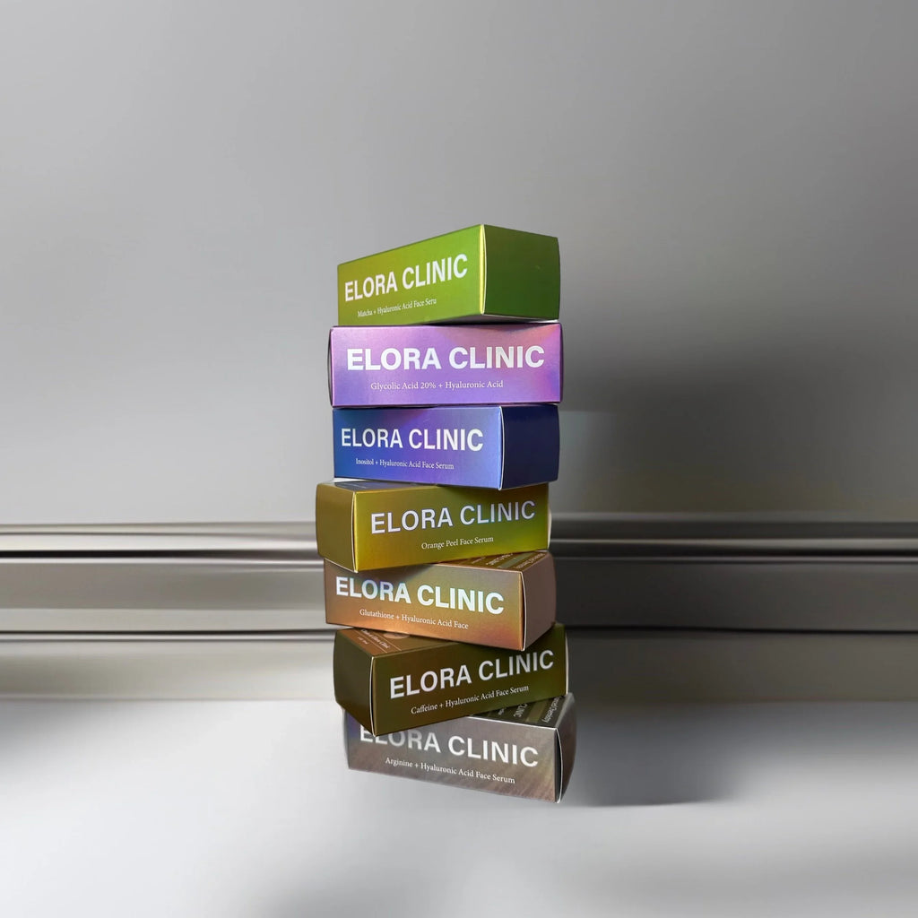 Elora Clinic Amino Acid Serum - Hyaluronic Acid + Essential Amino Acid Blend - Hydrating & Rejuvenating Hyaluronic Acid + Amino Acid Serum - Increase Water Retention - Rejuvenating