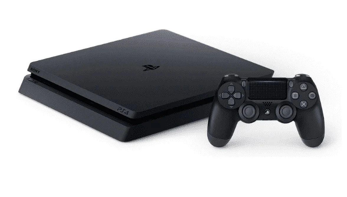 Sony PlayStation 4, 500GB Slim System, Black (International Region free)