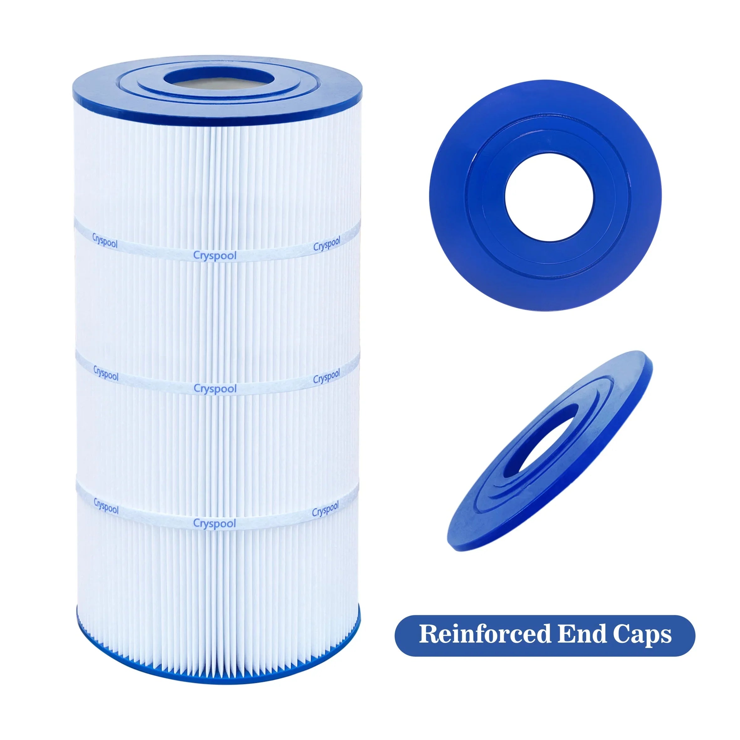 Cryspool Pool Filter Fitting with SwimClear C100S, CX100XRE, PA100S, Unicel C-9440, 100 sq.ft, 1 Pack