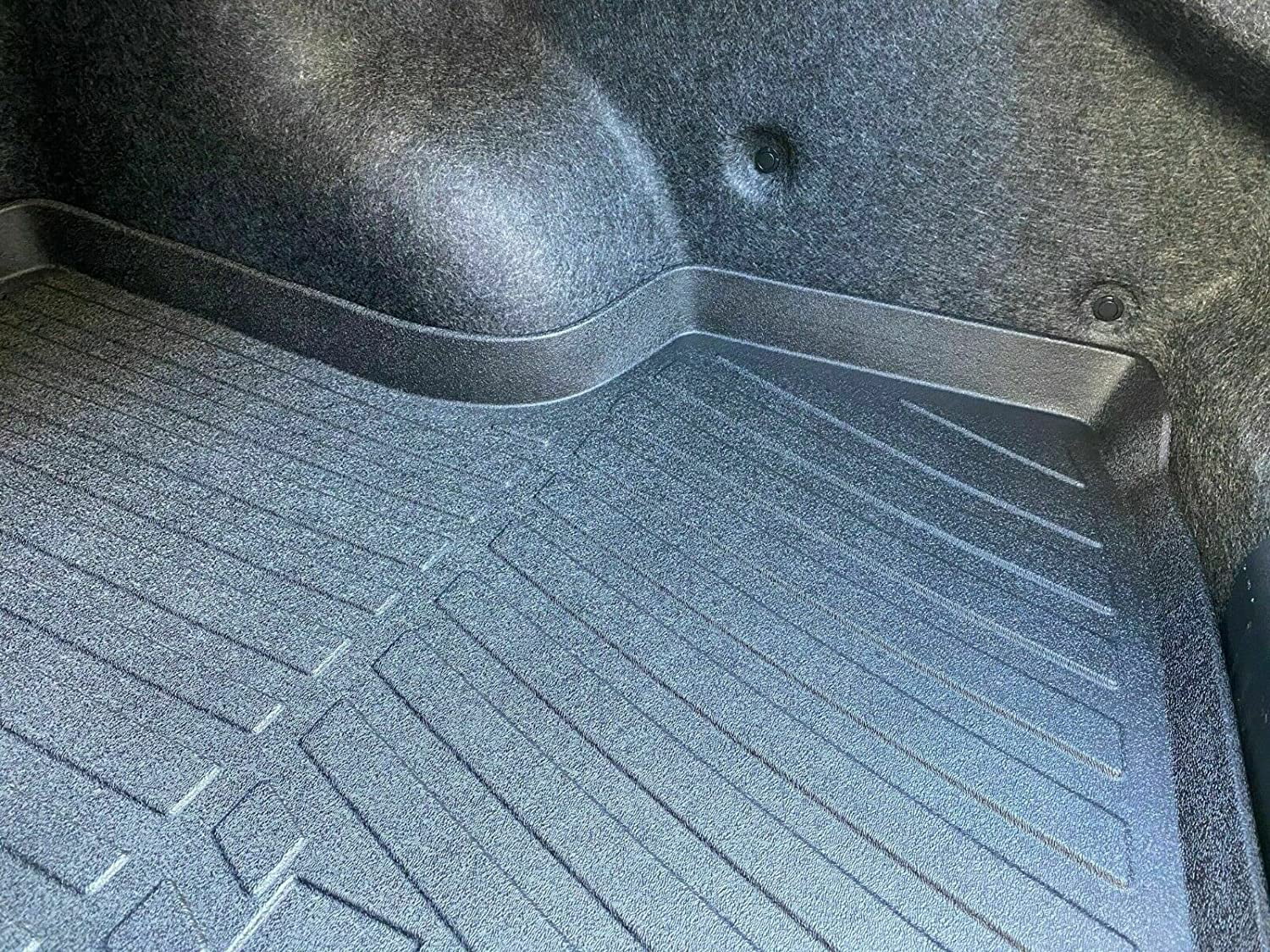 EACCESSORIES EA Cargo Liner – Trunk Mat for Nissan Altima 2013-2023 – Impervious Trunk Mats for Cars with Raised Lip – Non-Slip Car Trunk Mat Rubber – Easy to Install – Laser Pre-Cut Design