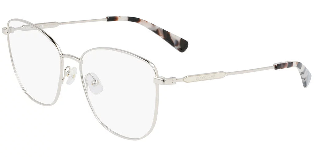 Longchamp LO2136 Full Rim Square Gold/Ivory Eyeglasses