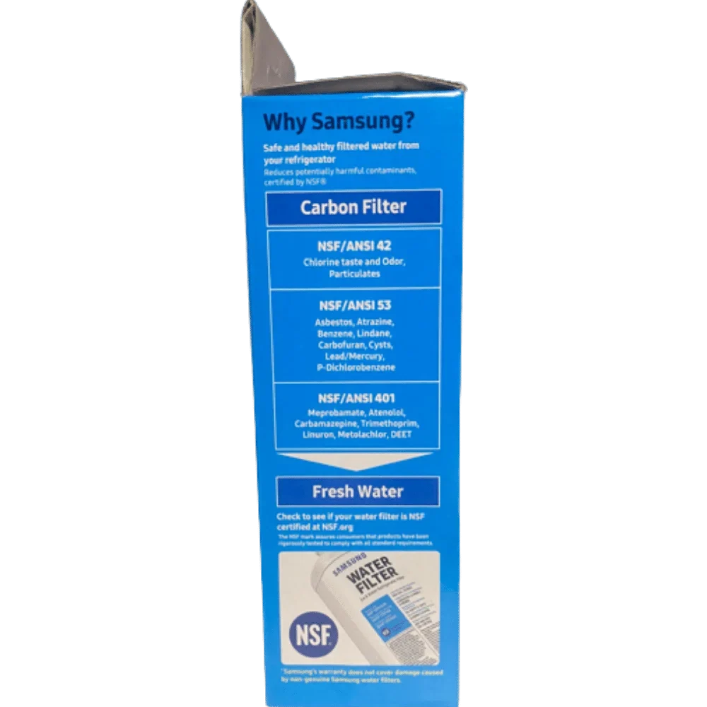 4-Pack Replacement for DA97-17376B HAF-QIN/EXP Refrigerator Water Filter New, Sealed