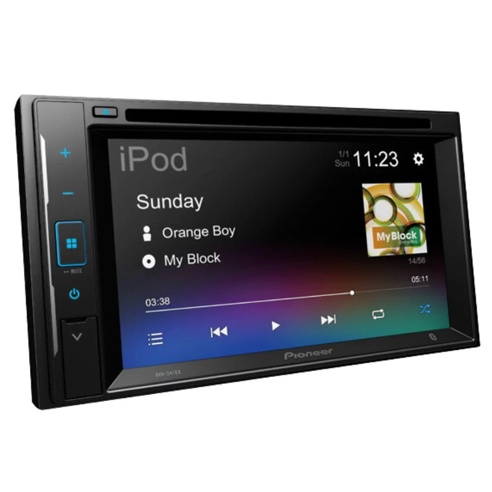 KIT4988 Bundle for 2000-2005 Pontiac Bonneville W/ Pioneer AVH-241EX Double DIN Car Stereo with Bluetooth/Backup Camera/Installation Kit/in-Dash DVD/CD AM/FM 6.2" Touchscreen Digital Media Receiver