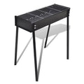 moobody Charcoal BBQ Stand Steel Barbecue Grill Black for Camping Cooking, Grilling, Smoking, Picnic, Hiking, Party, Garden, Patio 29.5 x 18.5 x 30 Inches (L x W x H)