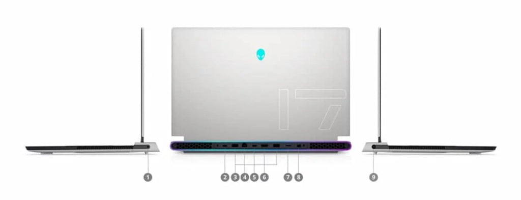Restored Alienware X17 R1 Gaming Laptop (2021) 17.3" FHD i7 - 1TB SSD + 1TB SSD - 16GB RAM - RTX 3060 8 s @ 4.6 GHz - 11th Gen CPU - 12GB GDDR6 (Refurbished)