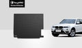 ToughPRO - Trunk Mat Suitable with BMW X3 - All Climate Heavy Duty (Made in USA) - Black Rubber - 2017