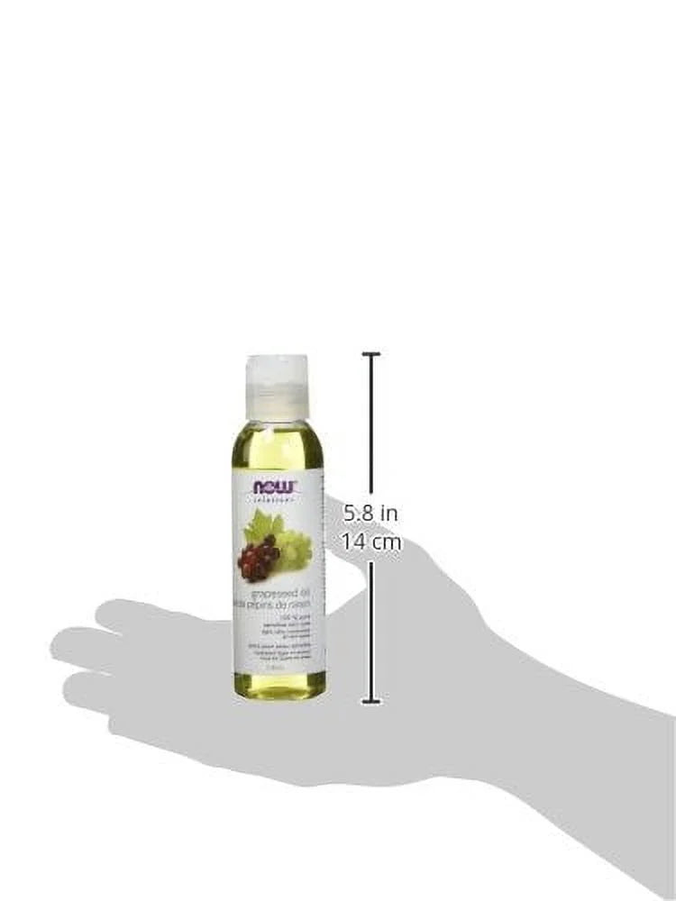 NOW FOODS Grape Seed Oil, 118 ML
