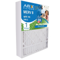 20x25x5 Air Filter MERV 8 Comparable to MPR 700 & FPR 5 Fitting with Air Bear 255649-102 Premium USA Made 20x25x5 Furnace Filter 1 Single Filter by AIRX FILTERS WICKED CLEAN AIR.