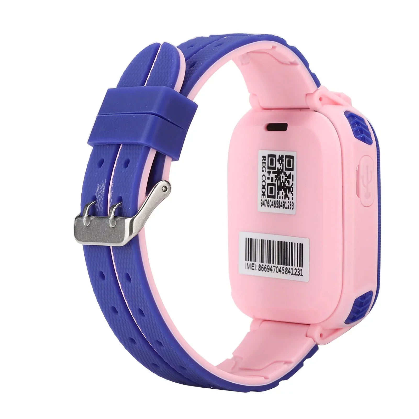 Fyearfly Relojes Digitales para niños, Reloj igente a Prueba de Agua Reloj de Pulsera Digital multifunción para niños para IOS/AndroidQ12, Relojes para niños Reloj para Exteriores(Rosado)