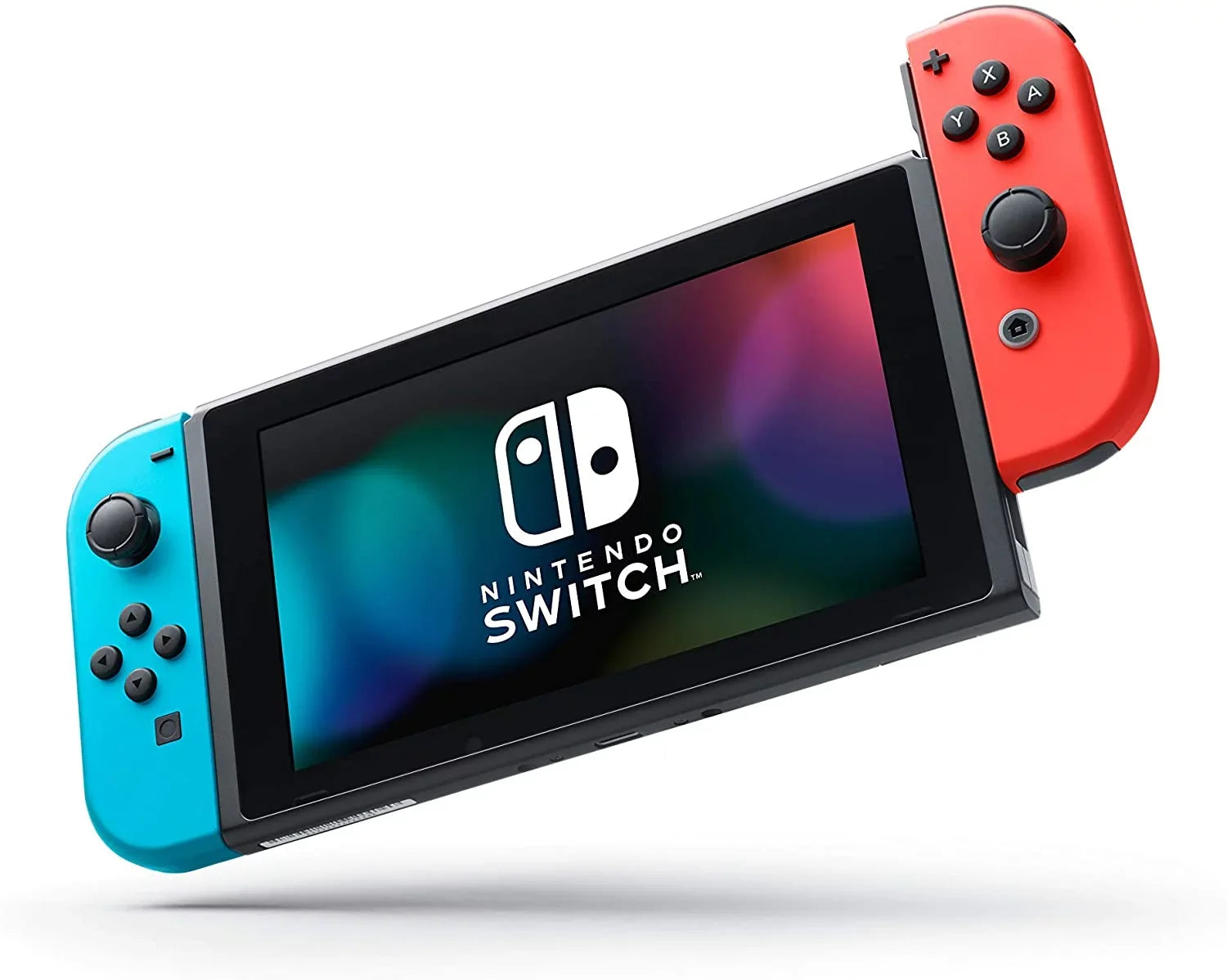 Nintendo - Switch 32GB Console - Neon Red/Neon Blue Joy-Con459