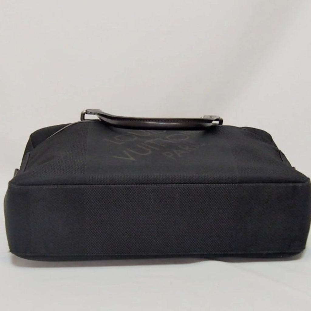 Pre-Owned LOUIS VUITTON Document Bag Damier Jean Yak M93082 Louis Vuitton Handbag LV (Good)