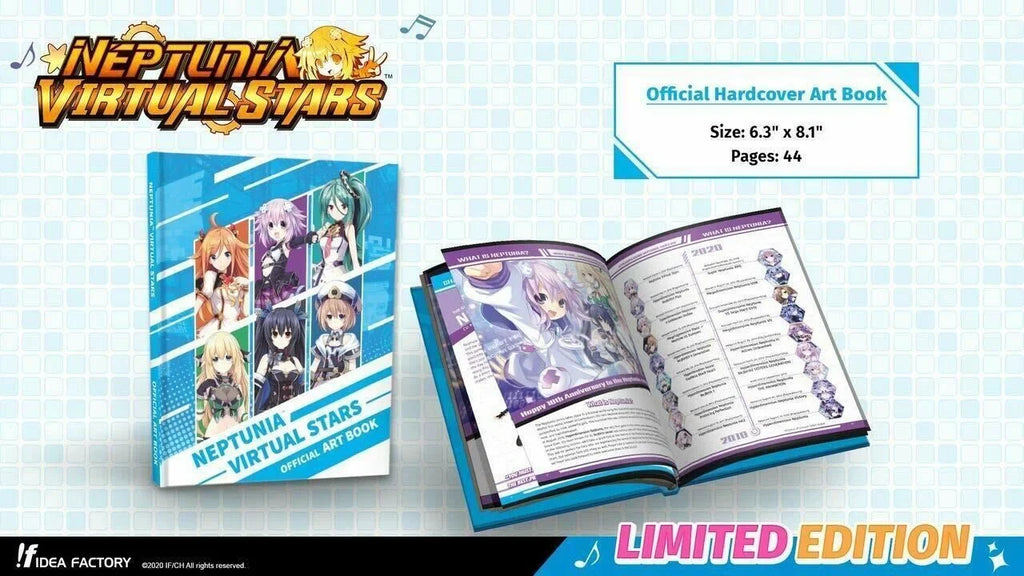 Neptunia Virtual Stars: Limited Edition - Sony Playstation 4 [PS4 Collector] NEW