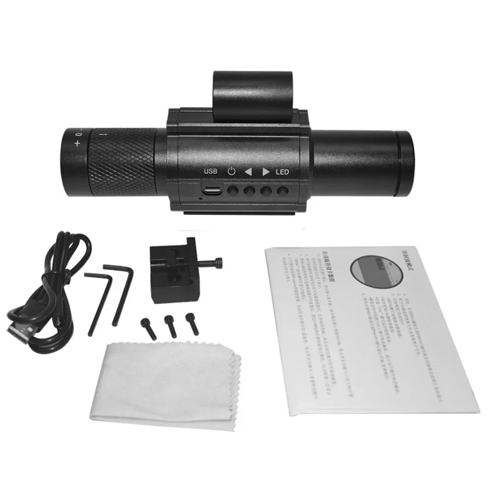 Portable Monocular Night-Visions Sight Device Day Night Use Telescopes 1.54inch Display Photo Taking Video Recording Infrared Digital Video Camera for Fishing Craft Wildlife Observation