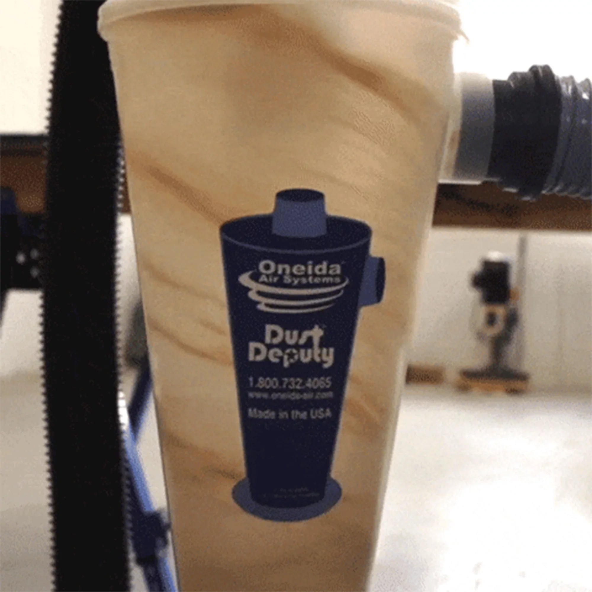Oneida Air Systems Dust Deputy 2.5 Plus Anti-Static Cyclone Separator