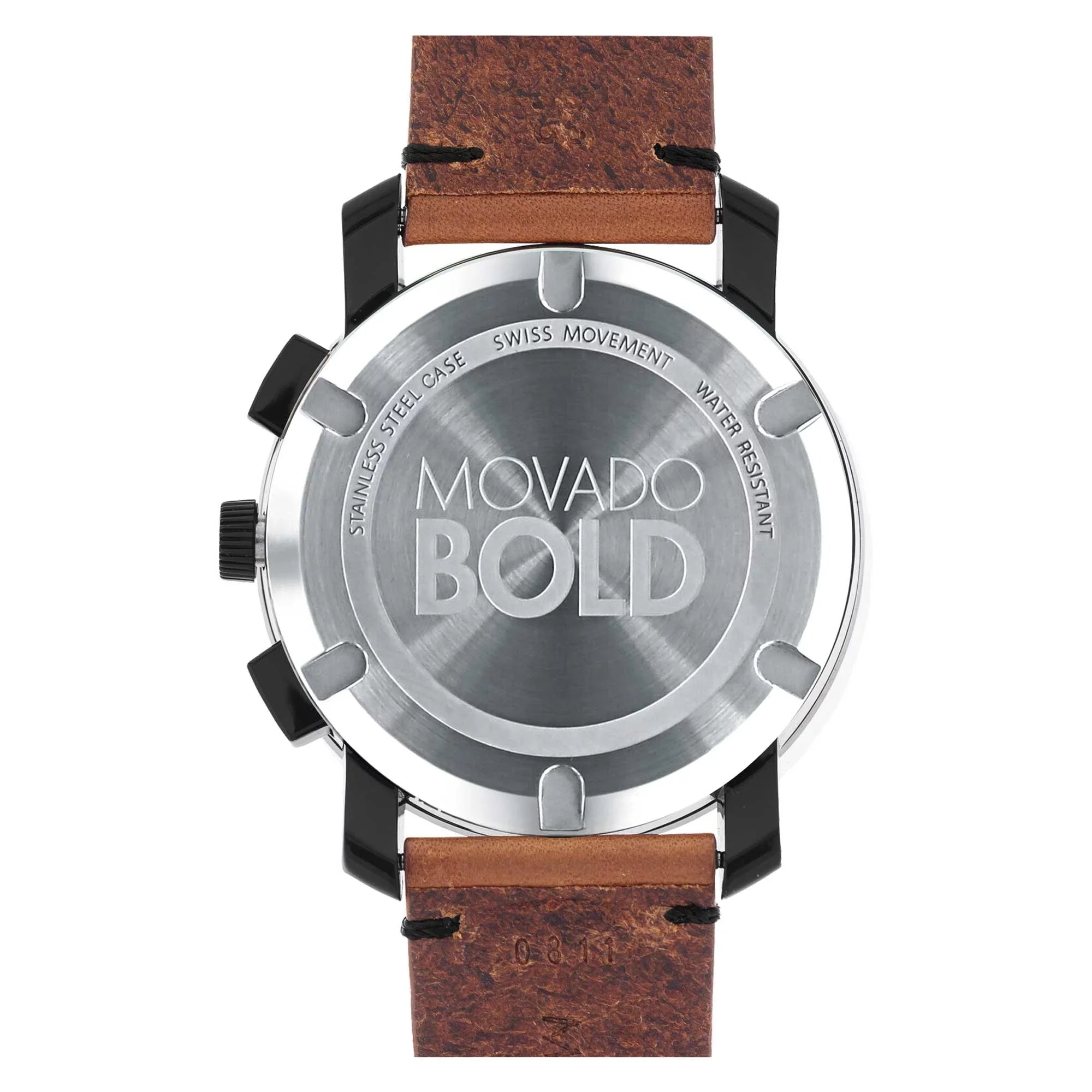 Movado Men's Bold Black Dial Watch - 3600540