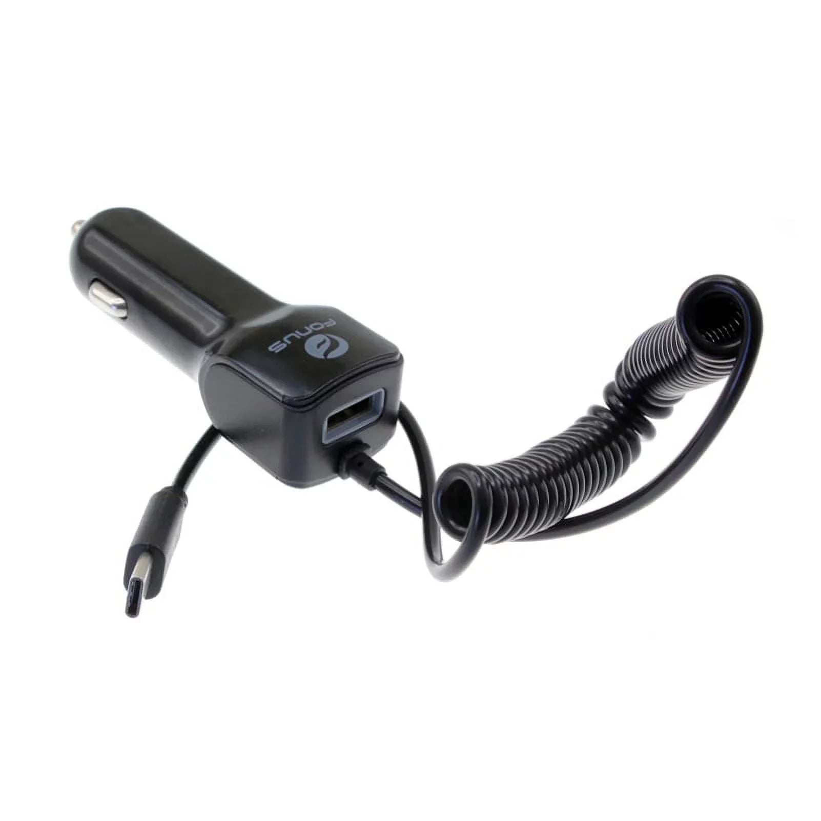 Windshield Dash Car Mount w Type-C 3.1A Charger A7R for Blackberry KEYone, Key2 LE - BLU G9, Vivo XI Plus 5 - CAT S61 S48c - Coolpad Legacy - Essential Phone (PH-1) - Google Pixel XL 3a XL 3