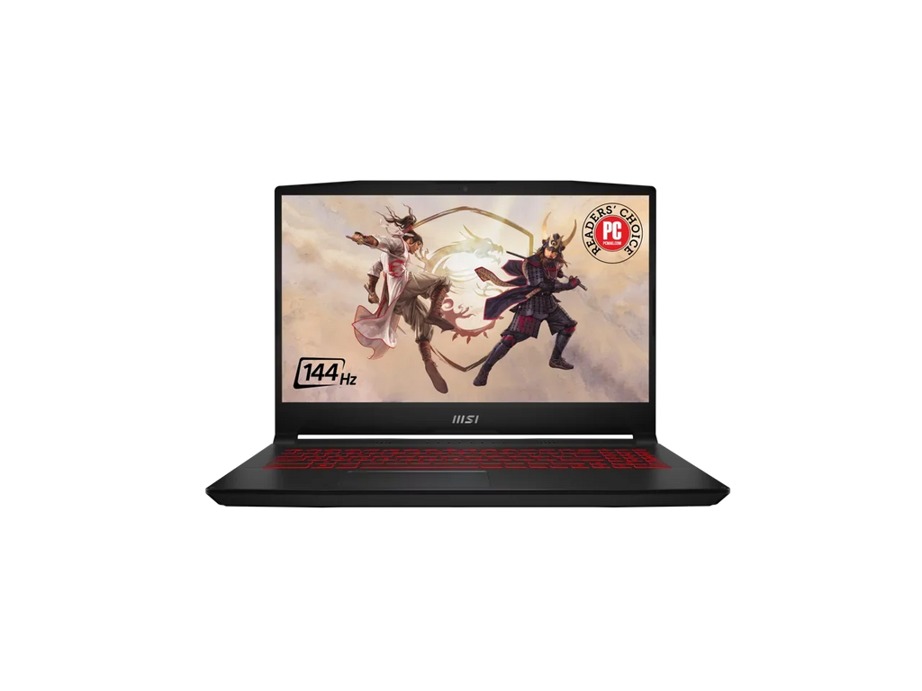 MSI GF Series - 15.6" 144 Hz IPS - i5 12th Gen 12500H (2.50GHz) - NVIDIA GeForce RTX 3050 Laptop GPU - 8 GB DDR4 - 512 GB NVMe SSD - Windows 11 Home 64-bit - Gaming Laptop (Katana GF66 12UC